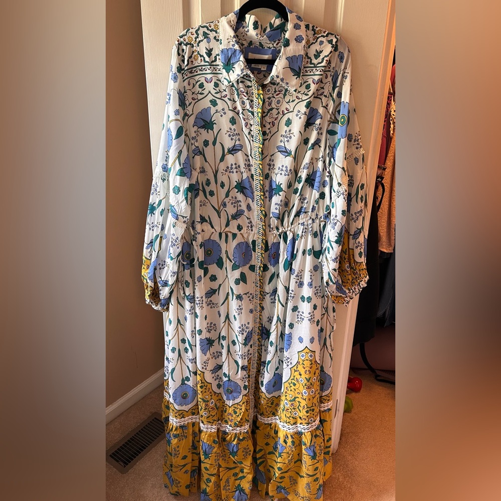 Anthropologie Multicolor Floral Dress
